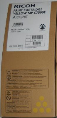 841103 Ricoh Aficio MPC6000 7500 Toner Yellow Gul
