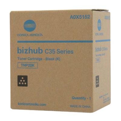 A0X5152 Konica Minolta BizHub C35 Toner Black Sort