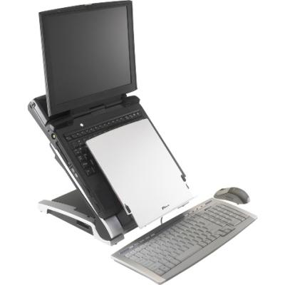Ergo D-Pro Notebook Stand med Konceptholder