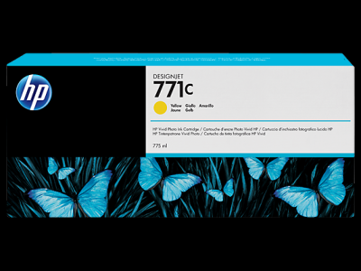 B6Y10A HP Nr. 771 DesignJet Z Blk Yellow Gul