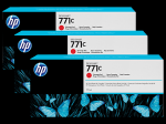 B6Y32A HP Nr. 771C DesignJet Z Blk Chromatic Red