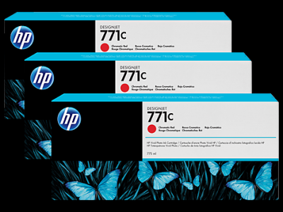 B6Y32A HP Nr. 771C DesignJet Z Blk Chromatic Red