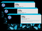 B6Y36A HP Nr. 771C DesignJet Z Blk Lys Cyan