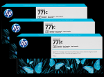 B6Y37A HP Nr. 771C DesignJet Z Blk Foto Sort