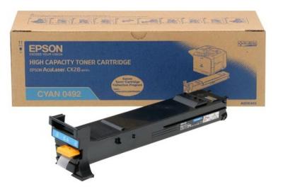 C13S050492 Epson AcuLaser CX 28 Toner Cyan Bl