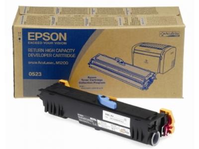 C13S050523 Epson AcuLaser M1200 Toner Black Sort HC
