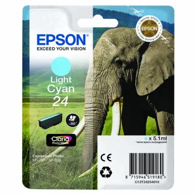 C13T24254010 Epson EXPRESSION XP 750 Blk Light Cyan Bl