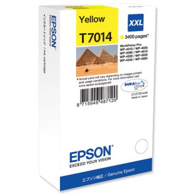 C13T70144010 Epson WorkForce PRO 4000 Blk Yellow Gul XXL