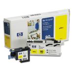 C4823A HP Nr. 80 Gul/Yellow Printhead, WW