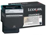 C544X2KG Lexmark C544 Toner Black Sort Ekstra HC