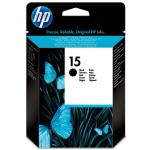 C6615NE HP nr. 15 Blkpatron Sort Black