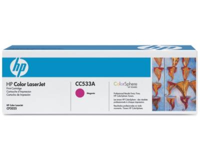 CC533A HP Color LaserJet CP2025/CM2320 Rd Magenta toner
