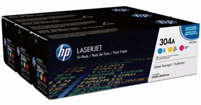 CF372AM HP LaserJet CP2025 Toner 3 Farver 304A