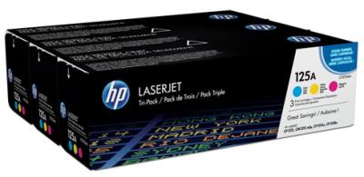 CF373AM HP LaserJet CP1215 Toner 3 Farver 125A