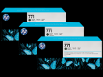 CR250A HP Nr. 771 DesignJet Z Blk Matte Black