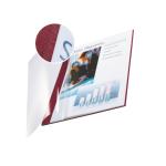 AA ChannelBind Omslag A4 Bld Bordeaux Skinneindbinding