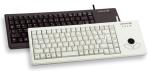 Cherry XS Ultraslim m/TrackBall G84-5400LPMDK Hvid PS2