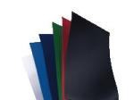 A4 0,30mm SORT Hardfolie Plastfor/bagside
