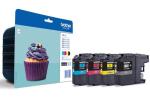 LC123 Brother DCP J 4110 Blk 4 farver Sampak