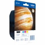 LC1240 Brother DCP J525/MFC J430 Blk 3 Farver Sampak