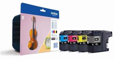 LC127XL Brother DCP J 4110 Blk 4 farver Sampak XL