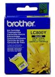 LC800Y Brother MFC3420C/1820C/3320C Blk Gul/Yellow
