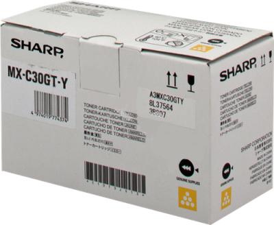 MXC-30GTY Sharp MXC250/MXC300 Toner Gul Yellow