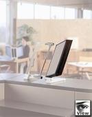 QuickFind Udvidelse Registersystem A4 bord/vg ANTRACIT 10 lomme