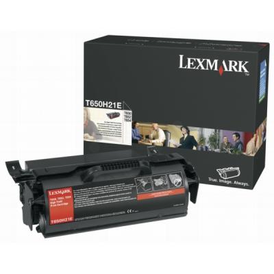 T650H21E Lexmark T650 656 Toner Sort Black XL