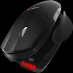 Unimouse Ergonomisk Trdls Sort