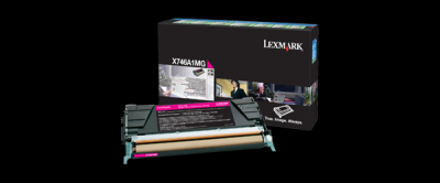 X746A1MG Lexmark X746 748 Toner Magenta Rd HC