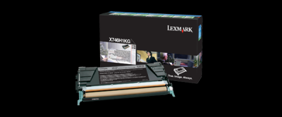 X746H1KG Lexmark X746 748 Toner Sort Black HC
