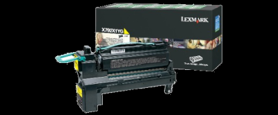 X792X1YG Lexmark 792 Toner (Retur) Yellow Gul HC