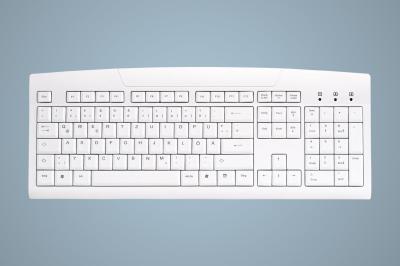 ActiveKey Vaskbar Tastatur AK8000 Hvid
