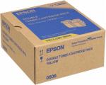 C13S050606 Epson AcuLaser C9300 toner Yellow Gul X 2