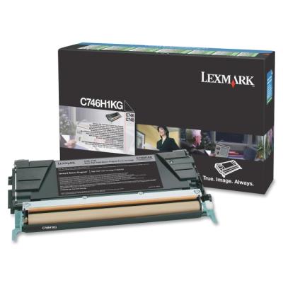 C746H1KG Lexmark C746 748 Toner Sort Black