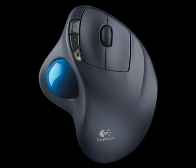 910-001882 Logitech Cordless TrackBall Optical