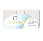 Rolodex type RCT MINI Kartotekskort 45x83mm