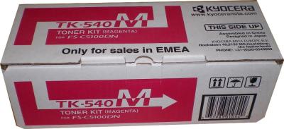 0T2HLBEU TK-540M Kyocera FS-C5100  Rd Magenta toner TK540M